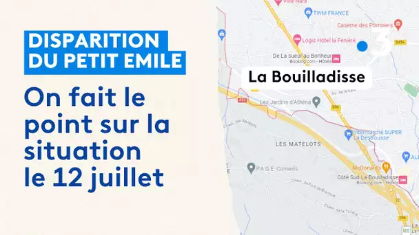 Disparition du petit Emile au Vernet : on fait le point sur la situation le mardi 12 juillet 2023