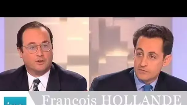 Débat Francois Hollande et Nicolas Sarkozy (Mots croisés 1998) - Archive vidéo INA