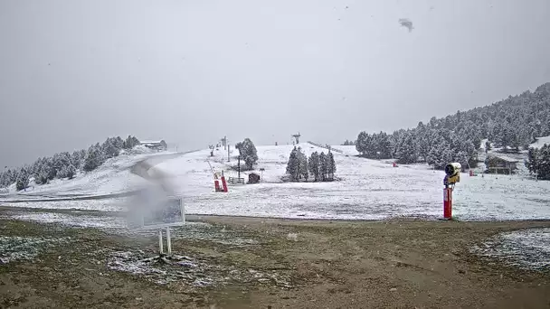 Pyrénées : il neige aux Angles un 11 juin