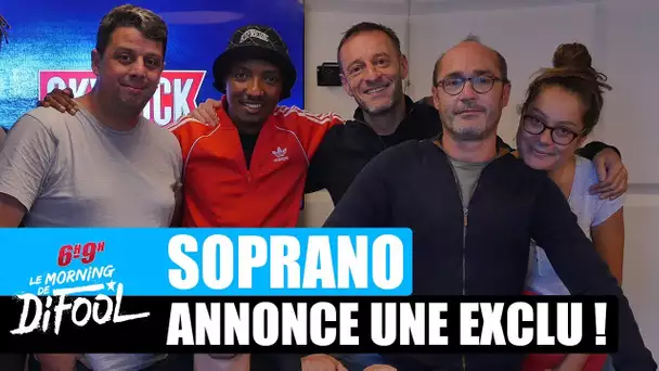 Soprano annonce en exclu un 2ème Vélodrome dans le #MorningDeDifool