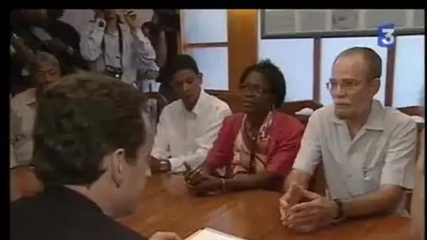 Nicolas Sarkozy rencontre Aimé Césaire