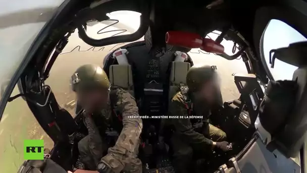 L'armée russe dévoile des images d'un hélicoptère d'attaque Ka-52 sur le front