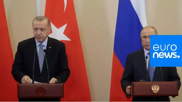 Offensive turque : Erdogan en Russie pour "négocier une zone de sécurité"