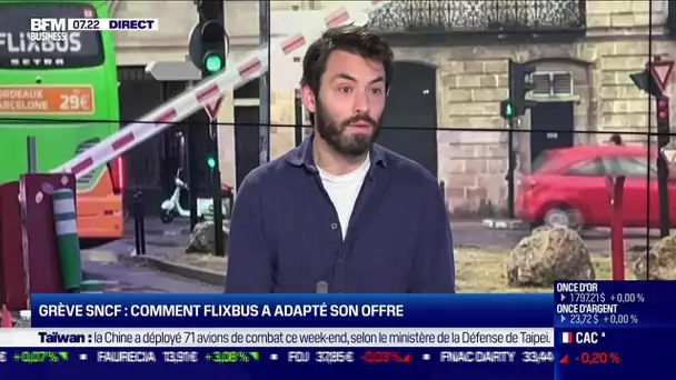 Charles Billiard (Flixbus) : Grève SNCF, comment Flixbus a adapté son offre ?