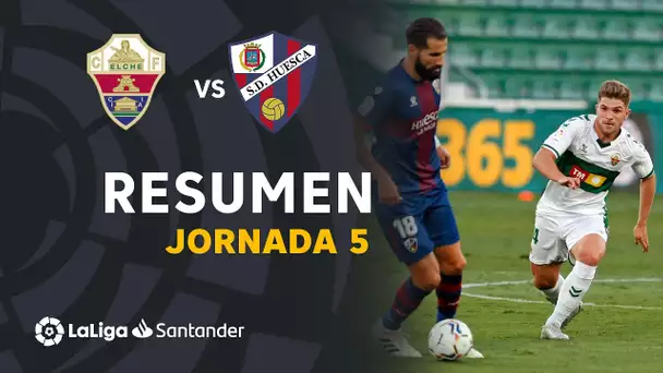 Resumen de Elche CF vs SD Huesca (0-0)