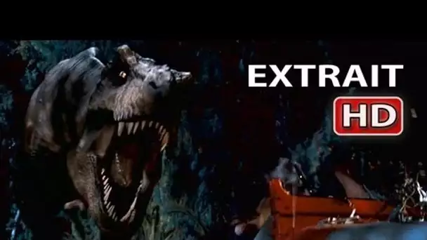 'La course contre le Tyrannosaure' Jurassic Park 3D Extrait VOST [HD]