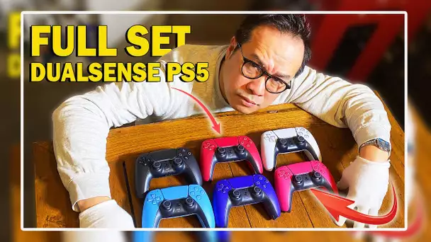 Manettes PS5 "LE FULL SET" Unboxing 4K (Galactic Purple, Nova Pink, Starlight Blue)