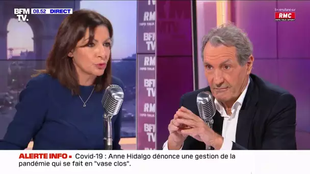 Interview Anne Hidalgo face à Jean-Jacques Bourdin en intégralité