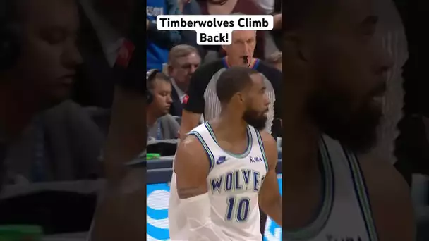 The Timberwolves ELECTRIC 2nd half run in game 7! 😤🔥|#Shorts