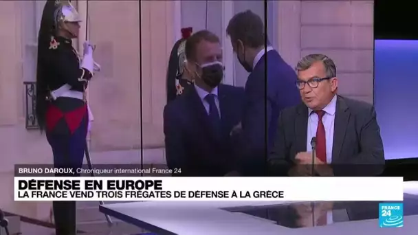 Défense en Europe : la France renforce son partenariat avec la Grèce • FRANCE 24
