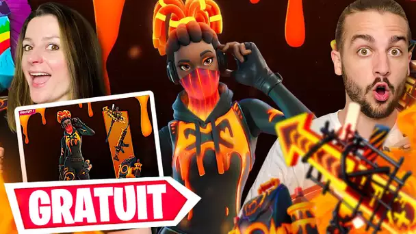 FORTNITE OFFRE UN SKIN GRATUIT INCROYABLE ! FORTNITE DUO