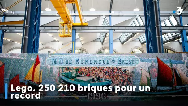 Lego. 250 210 briques pour un record