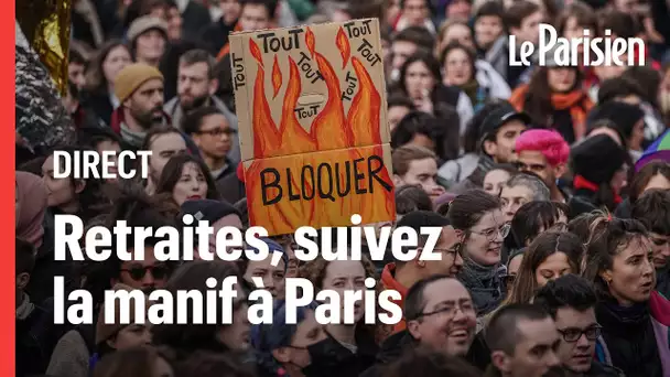 EN DIRECT | Réforme des retraites, suivez la manifestation à Paris