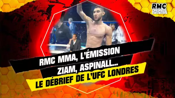 RMC MMA : Ziam, Aspinall... le débrief de l'UFC Londres