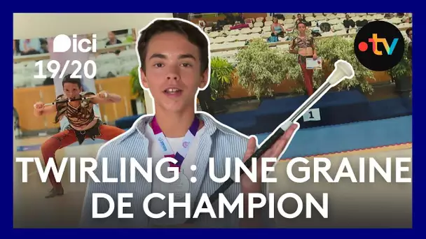 Twirling bâton : Louis, 14 ans, déjà maître de ce sport encore méconnu