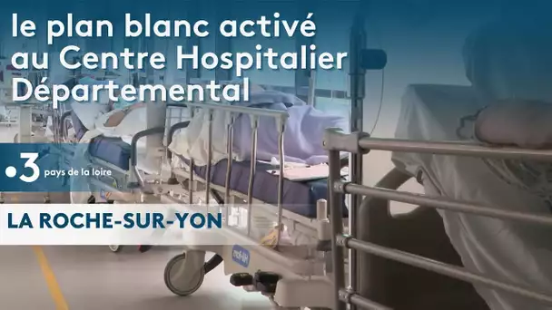 Vendée : le plan blanc activé au Centre Hospitalier Départemental de La Roche-sur-Yon