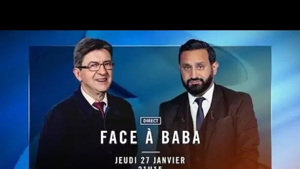 "Face à Baba" : quelques minutes avant le grand direct avec Jean-Luc Mélenchon, une...