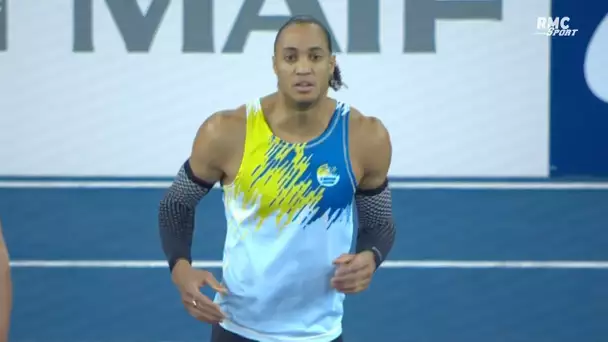 Miramas 2019 : Finale 60 m haies M (Pascal Martinot-Lagarde en 7&#039;&#039;52)
