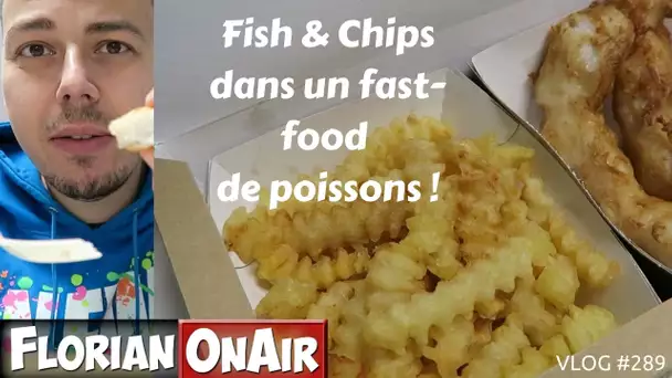 FISH & CHIPS dans un FAST FOOD de POISSONS - VLOG #289