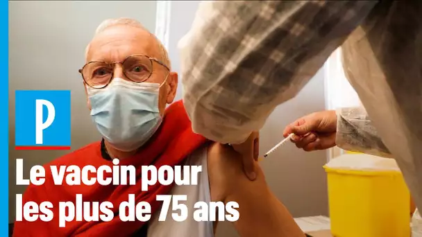 Vaccination contre le Covid-19 : premières injections pour les plus de 75 ans