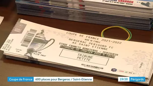 Bergerac-Saint-Etienne : 600 places seulement disponibles pour le grand public