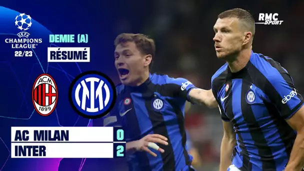Résumé : AC Milan 0-2 Inter - Ligue des champions (1/2 finale aller)