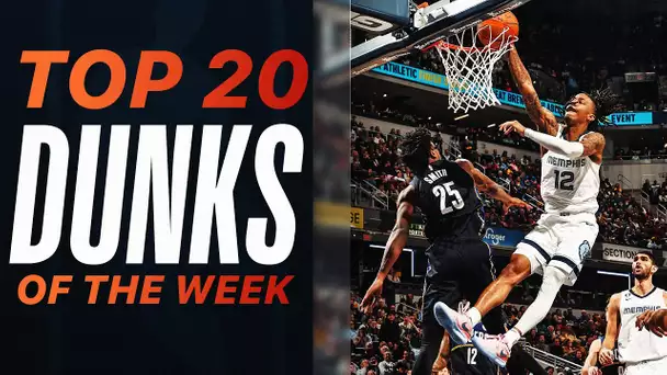 NBA's Top 20 Dunks of Week 13 | 2022-23 Season