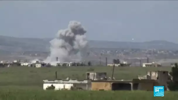 En Syrie, Idleb de nouveau bombardé par le régime, dernier bastion des forces jihadistes