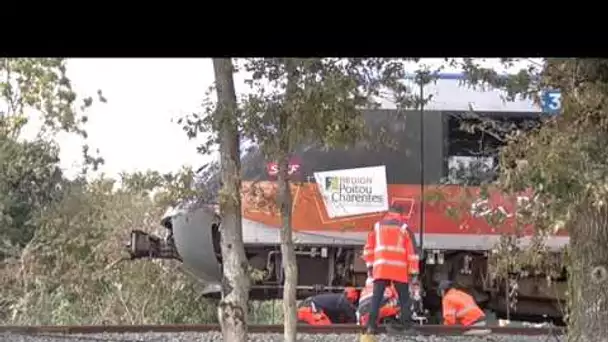 Sainte-Pazanne : déraillement d&#039;un TER