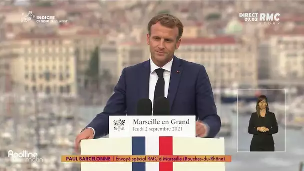 Marseille: en coulisses, le discours et les piques de Macron ont douché les espoirs des élus