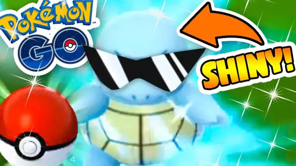 LES CARAPUCE A LUNETTES SHINY !! - Live Reaction ! #PokemonGo