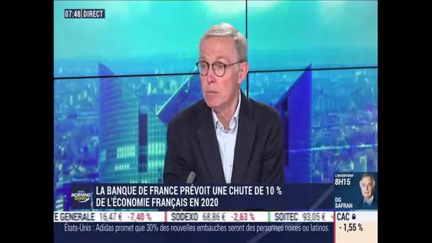 Olivier Garnier (Banque de France) : La Banque de France prévoit une chute de l'économie française