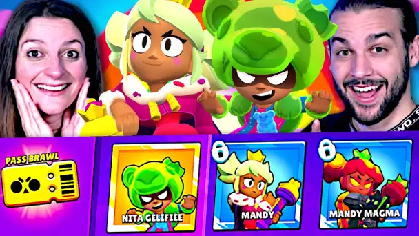 NOUVELLE SAISON BRAWL STARS NOUVEAU BRAWLER : MANDY ! BRAWL PASS