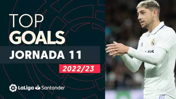 LaLiga TOP 5 Goles Jornada 11 LaLiga Santander 2022/2023