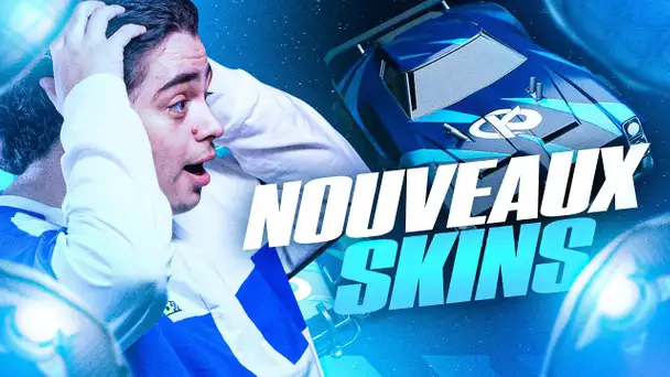 DÉCOUVERTE & TEST DES NOUVEAUX SKINS ROCKET LEAGUE DE LA KCORP !