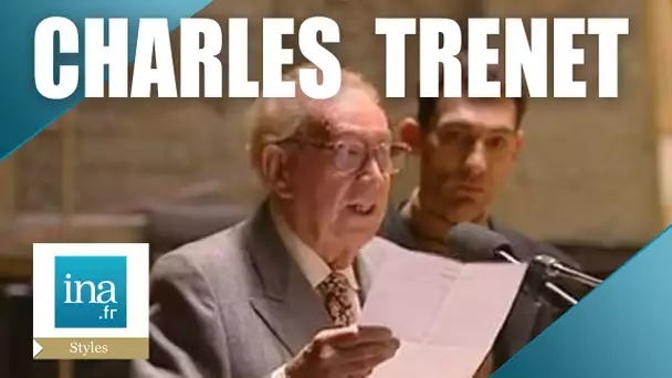 Charles Trenet enregistre avec l'Orchestre Philharmonique de Radio France | Archive INA