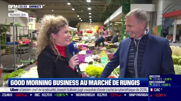 Good Morning Business au marché de Rungis, c'est parti !