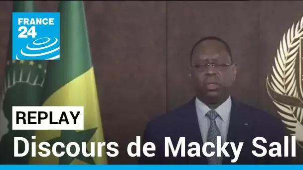Le président sénégalais Macky Sall annonce qu'il ne sera pas candidat à sa réélection en 2024
