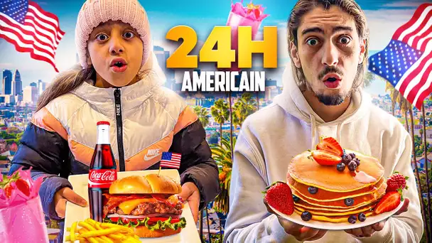 ON MANGE AMÉRICAIN PENDANT 24H 🇺🇸🍔 ( Recette de fou)