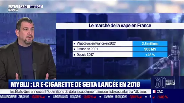 Romain Laroche (Seita) : cigarettes, tabac, vape