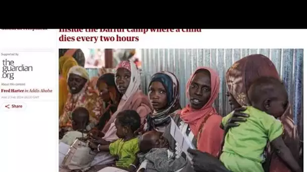 Darfour du Nord: "Dans les camps de déplacés, un enfant meurt toutes les deux heures" • FRANCE 24