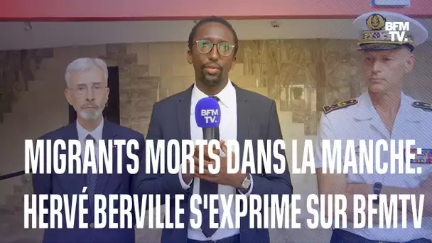 Migrants morts dans la Manche: l'interview intégrale de Hervé Berville sur BFMTV