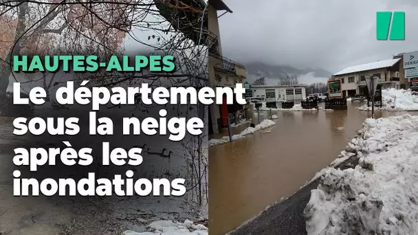 Les images impressionnantes des intempéries dans les Hautes-Alpes