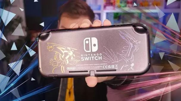 UNBOXING de la SWITCH LITE DIALGA & PALKIA, avant la sortie de Pokémon Diamant et Perle !