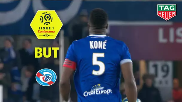 But Lamine KONE (7') / RC Strasbourg Alsace - Toulouse FC (4-2)  (RCSA-TFC)/ 2019-20
