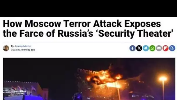 Attentat de Moscou: "La farce de la politique sécuritaire du Kremlin" • FRANCE 24