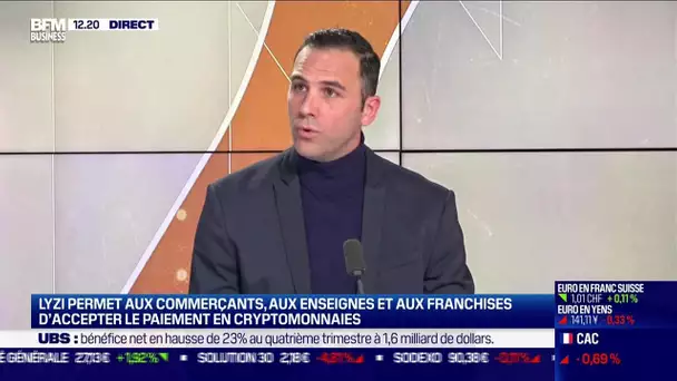 Damien Patureaux (Lyzi) : Lyzi permet aux commerçants d'accepter le paiement en cryptomonnaies