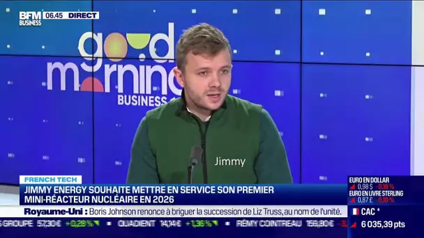 Jimmy energy souhaite mettre en service son premier mini-réacteur nucléaire en 2026