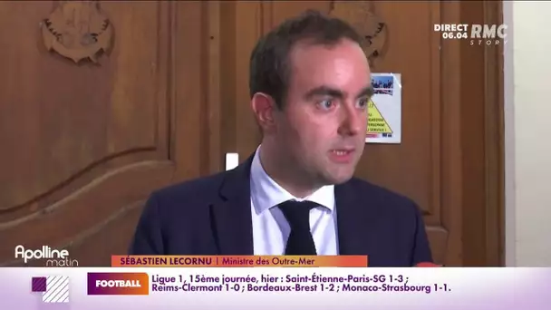 "L'obligation vaccinale se fera" en Guadeloupe, affirme Sébastien Lecornu