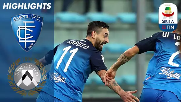 Empoli 2-1 Udinese | Empoli Grab All 3 Points | Serie A